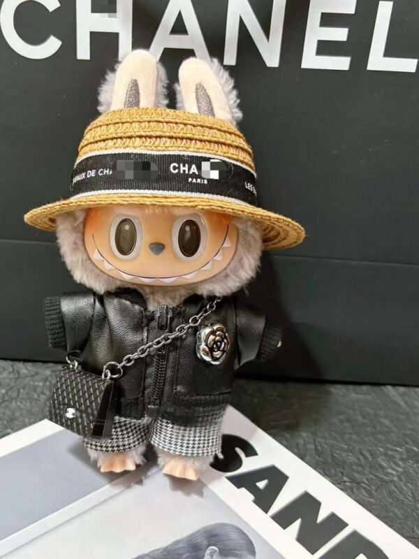 LABUBU Clothes Cool leather jacket