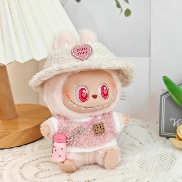 Labubu Pink Autumn and winter knitwear - Image 2